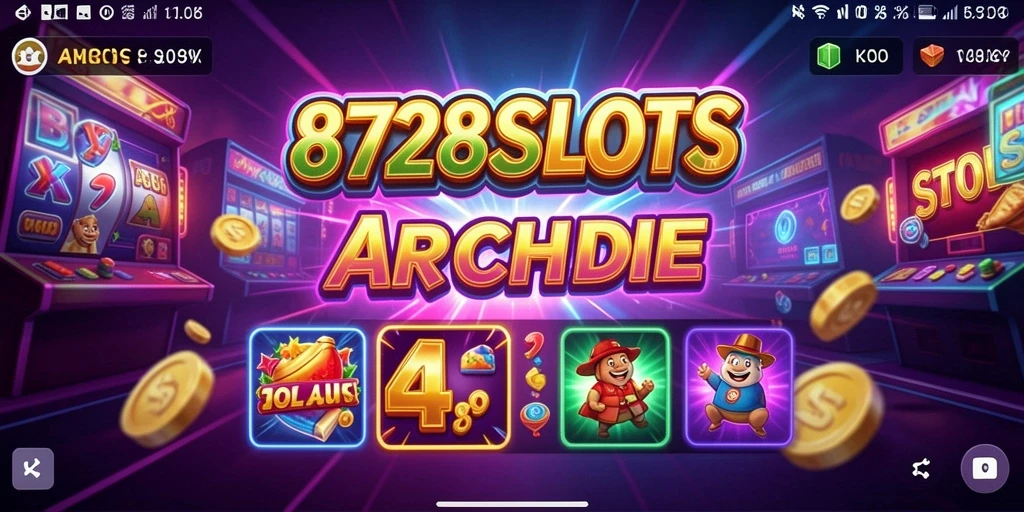 Tampilan gameplay seru dari 8728SLOTS dengan mesin slot yang beragam.