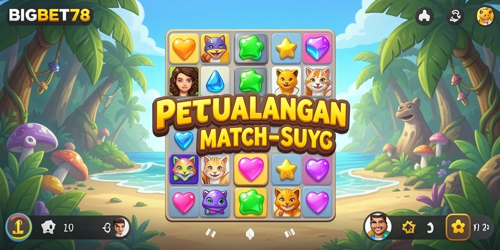 Screenshot menunjukkan gameplay seru dan penuh warna dari BIGBET78.