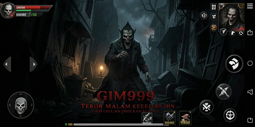 GIM999 menampilkan gameplay Horror yang mencekam dan mendebarkan.