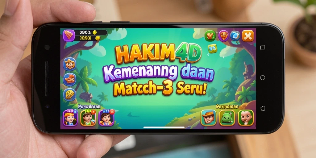 Tampak menariknya gameplay HAKIM4D yang penuh warna dan tantangan.