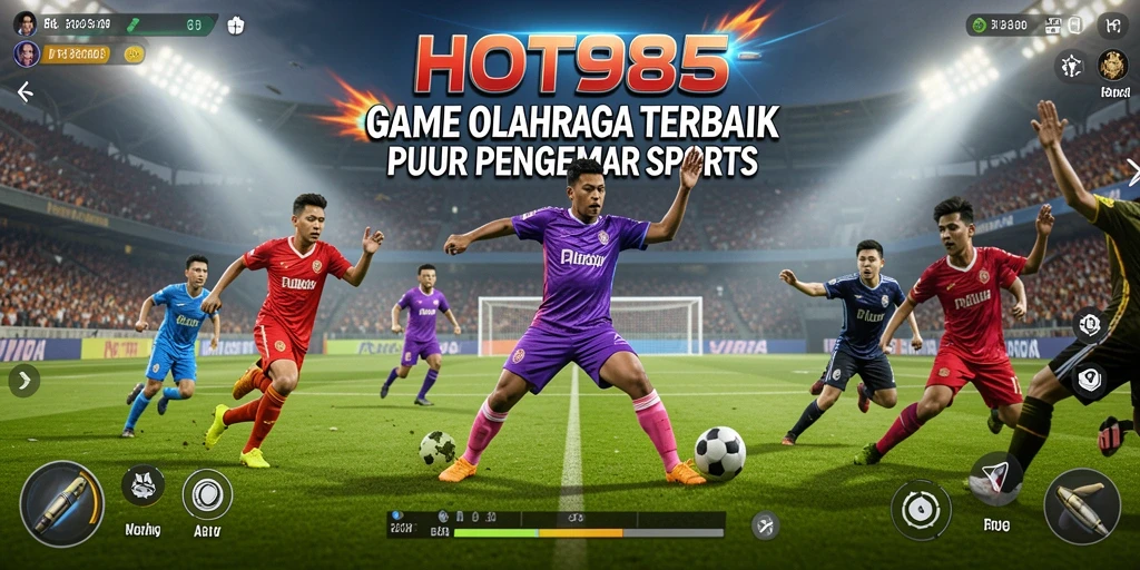 Gameplay seru dengan aksi olahraga yang mendebarkan.