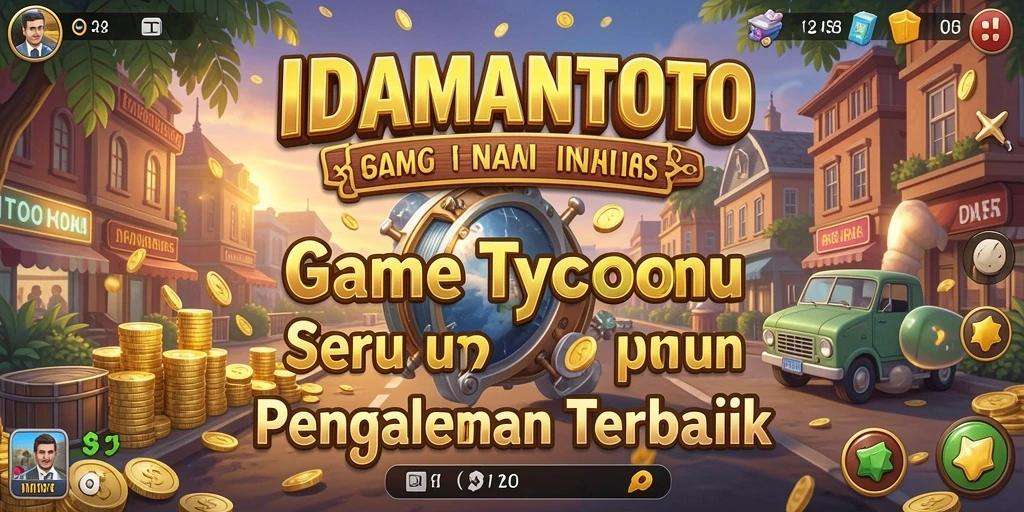 Tampilan screenshot IDAMANTOTO menampilkan keseruan gameplay Tycoon yang menarik.