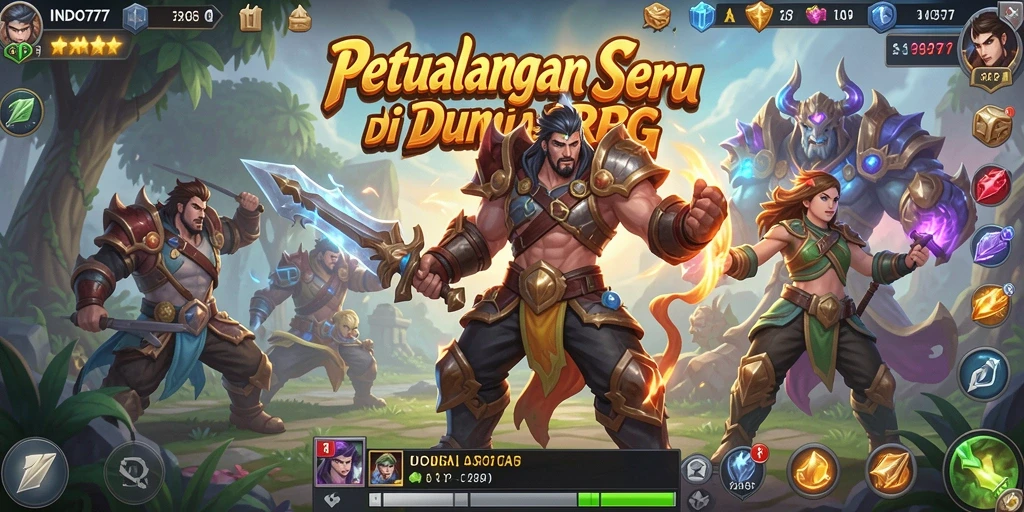 Tampilan seru gameplay ARPG di INDO777 dengan aksi mendebarkan.