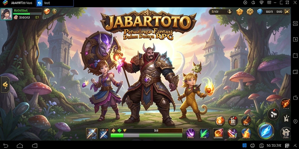Gameplay menegangkan di dunia fantasy RPG JABARTOTO.