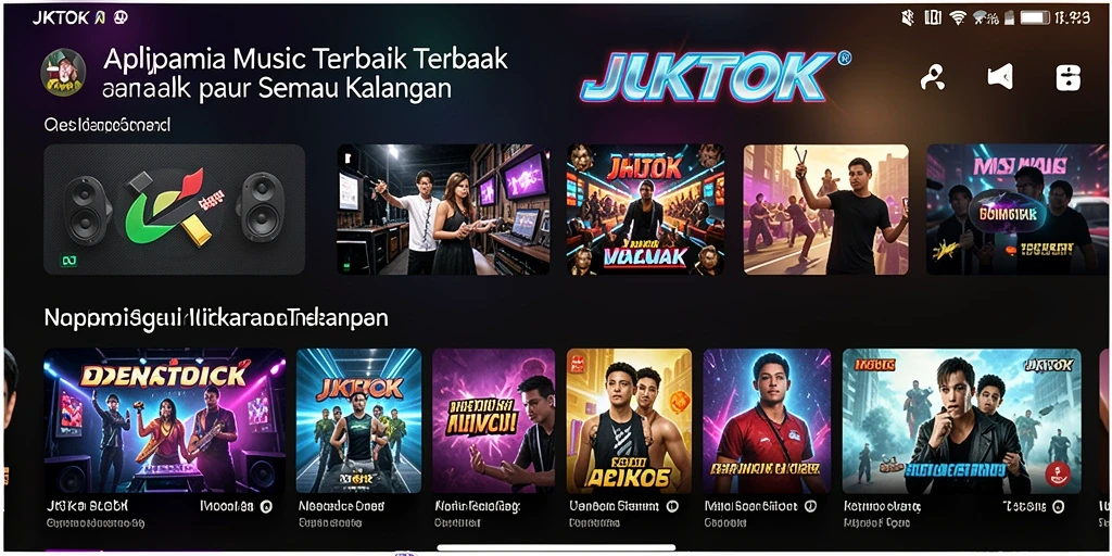Tampilan gameplay JKTOK yang menarik dan interaktif.