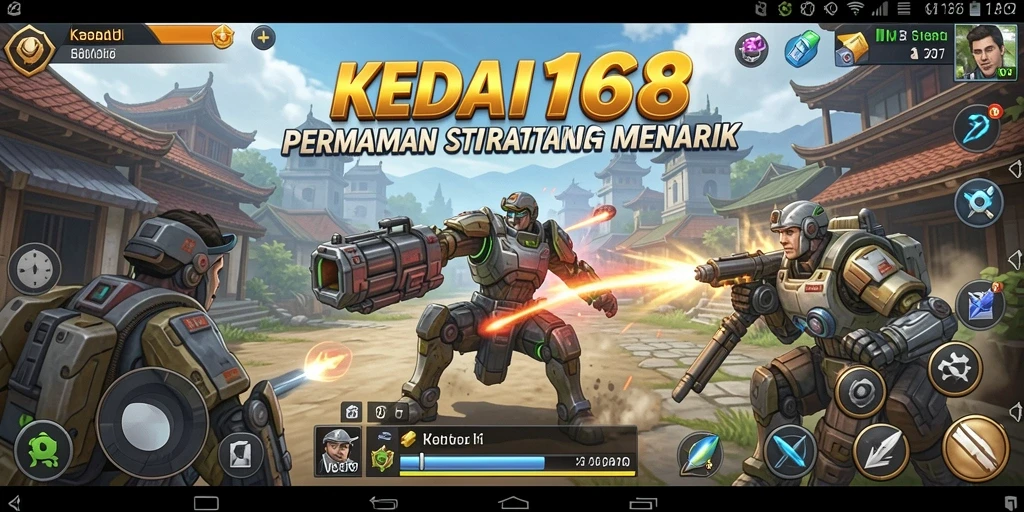 Tampilan gameplay KEDAI168 menunjukkan strategi yang menarik dan menantang.