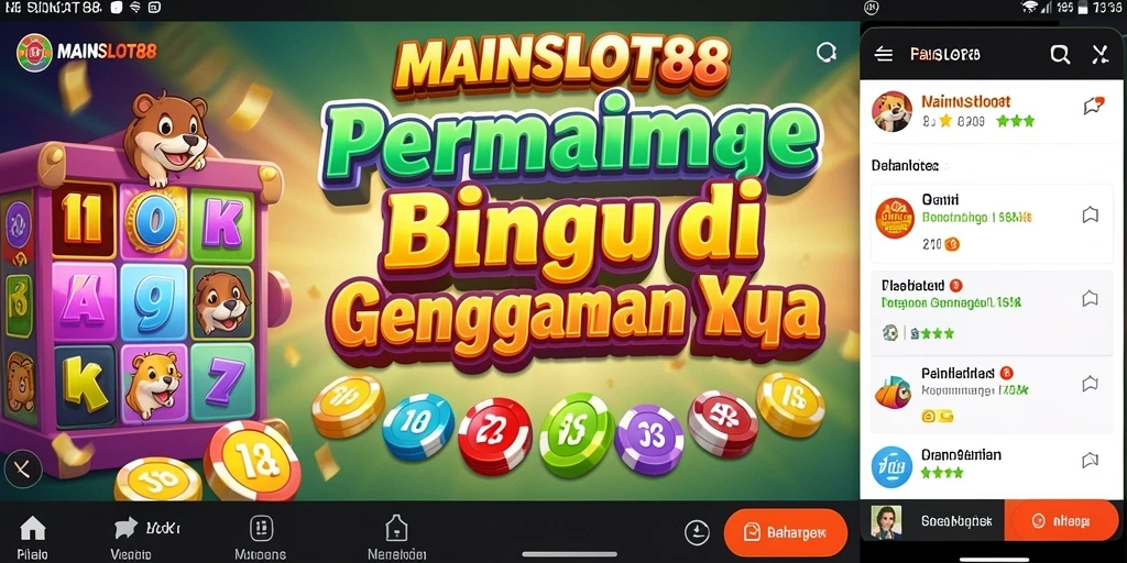 Screenshot gameplay <strong>MAINSLOT88</strong> dengan suasana seru Bingo.