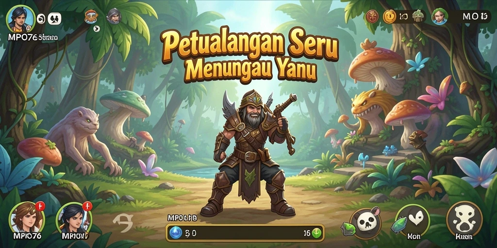 Tampilan gameplay MPO76 yang memukau dalam petualangan yang mendebarkan.