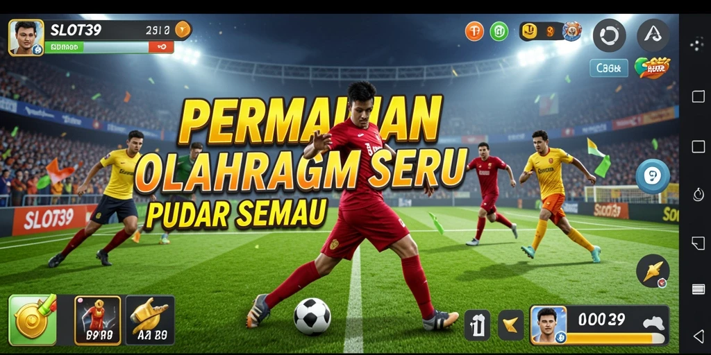 Gameplay SLOT39 menampilkan aksi olahraga yang mendebarkan dan kompetitif.