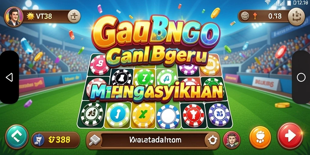 Tampilan menarik dari gameplay Bingo di VT38.